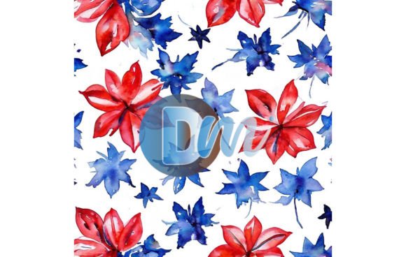 4th of July Seamless Pattern 28: A Versatile Digital Design Asset