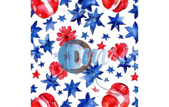 4th of July Seamless Pattern 29: Creative Ideas