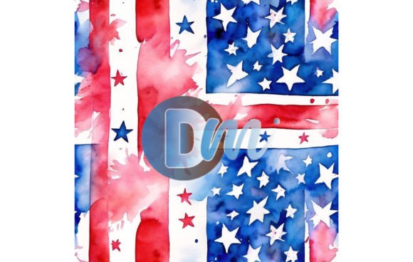 4th of July Seamless Pattern 71: A Strategic Asset for Purposeful Design and Brand Positioning