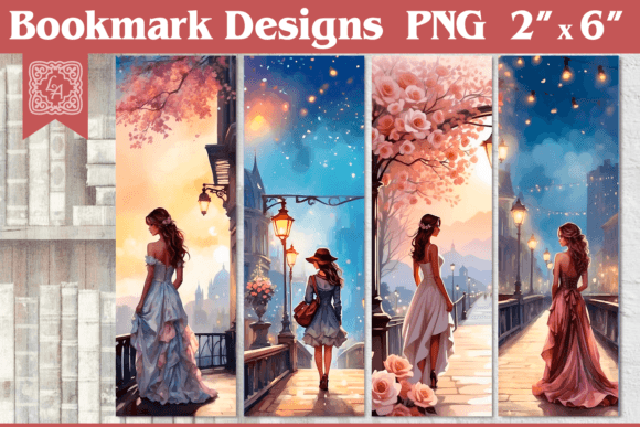Beautiful Girl Printable Bookmark 4 PNG: A Versatile Reading Companion for Every Style