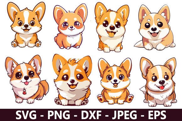 Cute Corgi SVG Bundle: Creativity, Crafting, and Real-World Applications