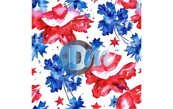 Exploring 4th of July Seamless Pattern 43: A Versatile Digital Design Resource