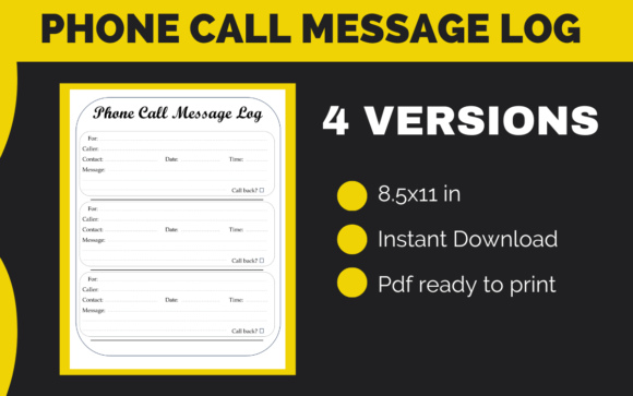 Phone Call Log Printable Sheet: A Practical Tool for Organized Communication