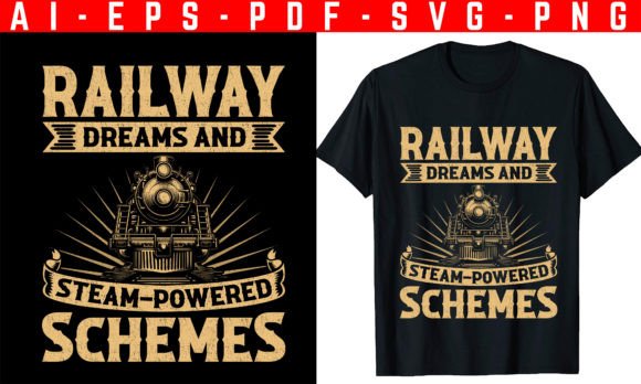 Railway Dreams and Steam‑Powered T‑Shirt: Your Complete Guide to This Nostalgic Design for Print‑on‑Demand