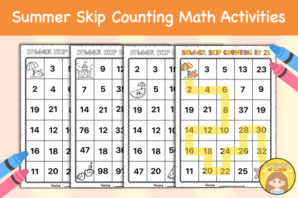 Summer Skip Counting Mazes: A Fresh Way to Keep Math Skills Sharp