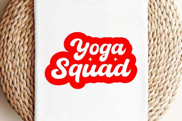 Yoga Squad SVG & PNG Sublimation Design
